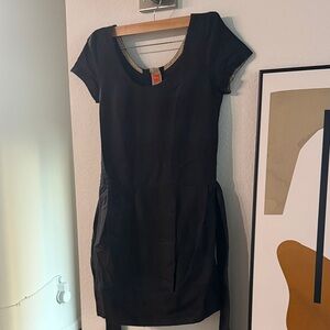 Elegant Dark Blue Hugo Boss Casual Dress
